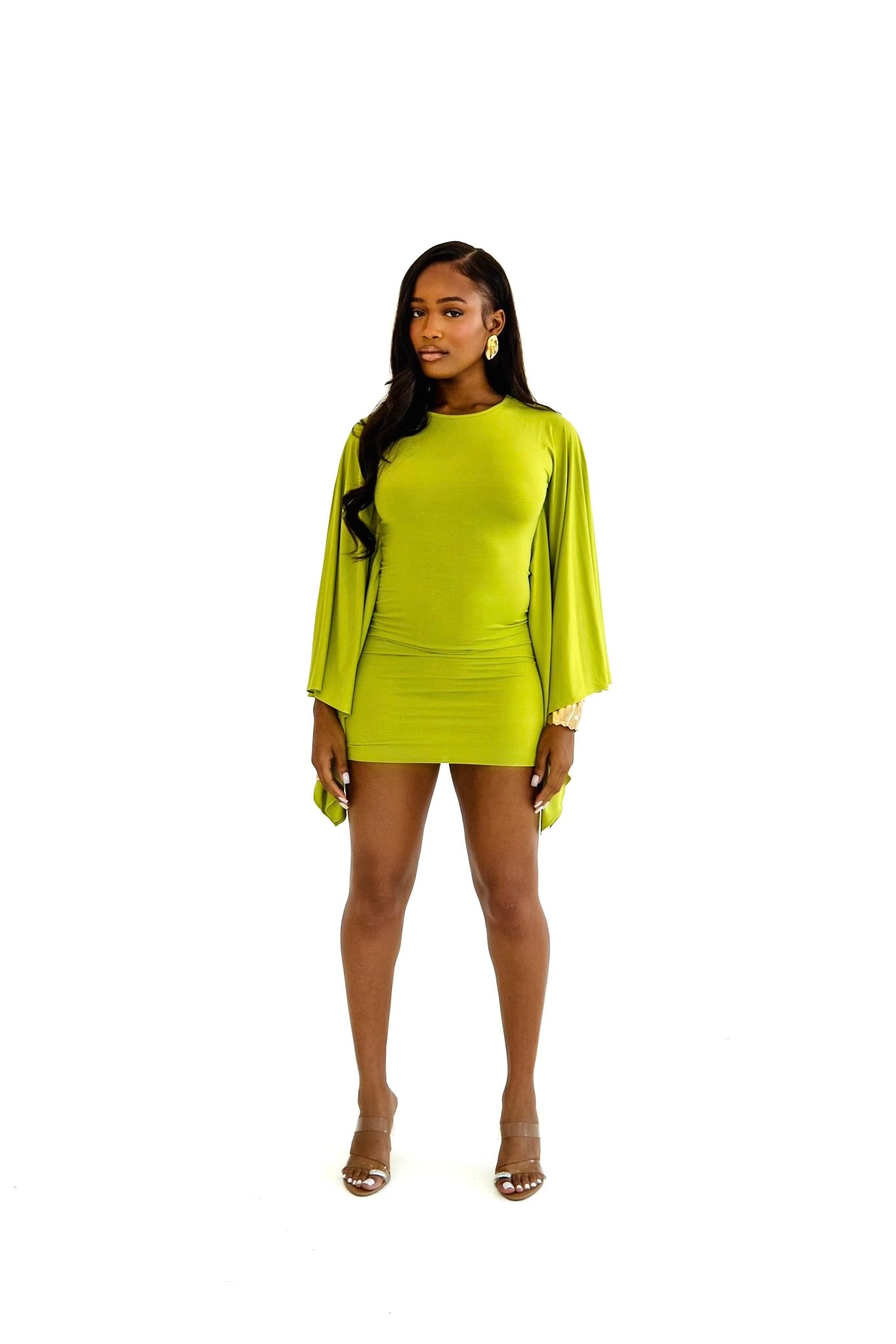 Solèa Mini Dress- Olive