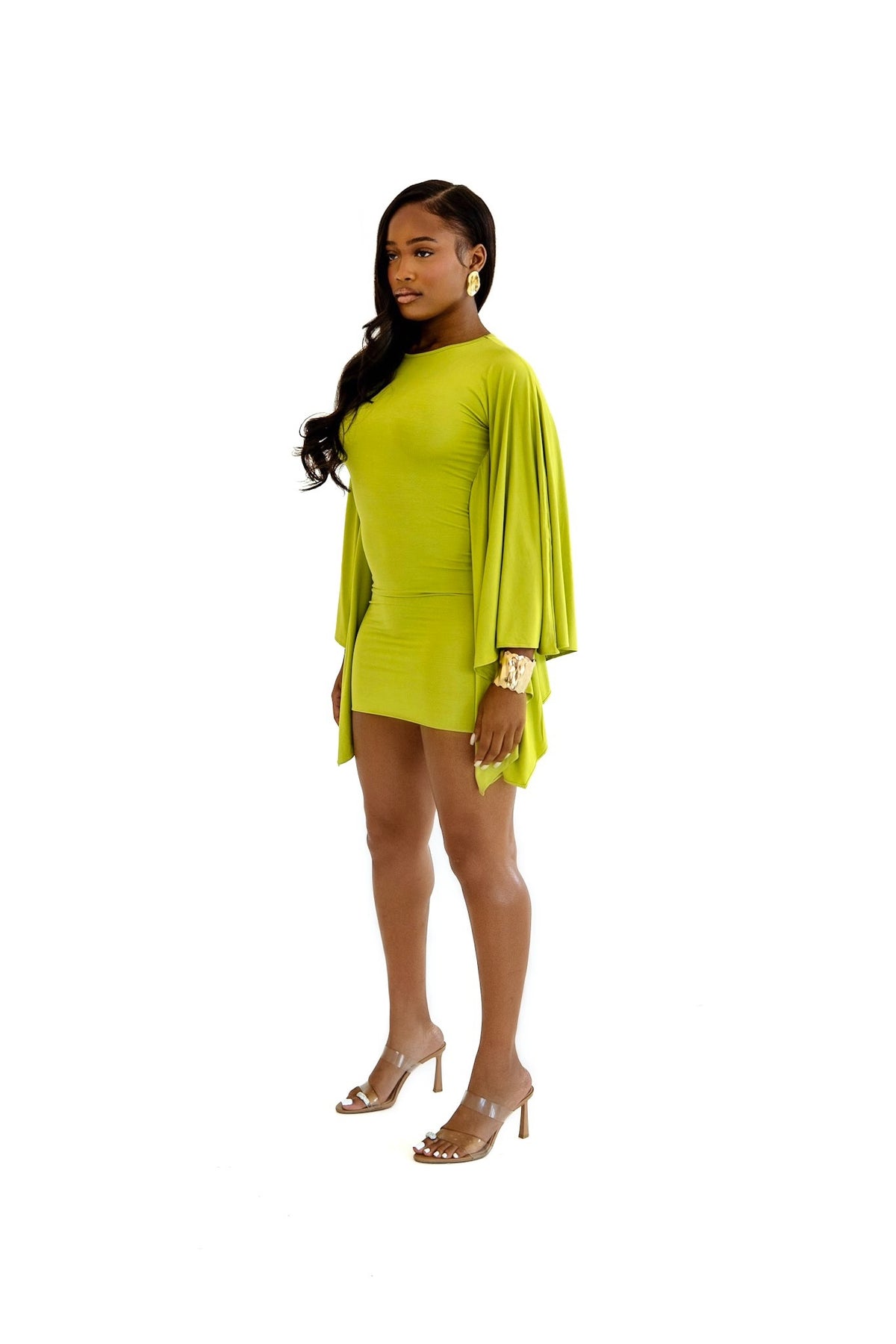 Solèa Mini Dress- Olive