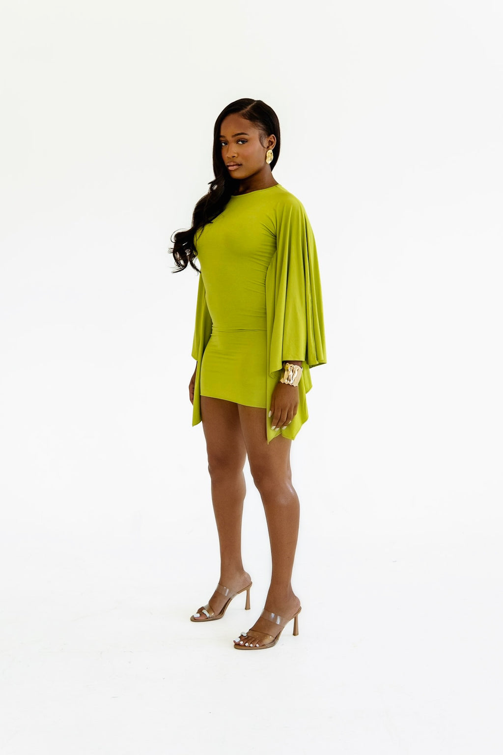 Solèa Mini Dress- Olive
