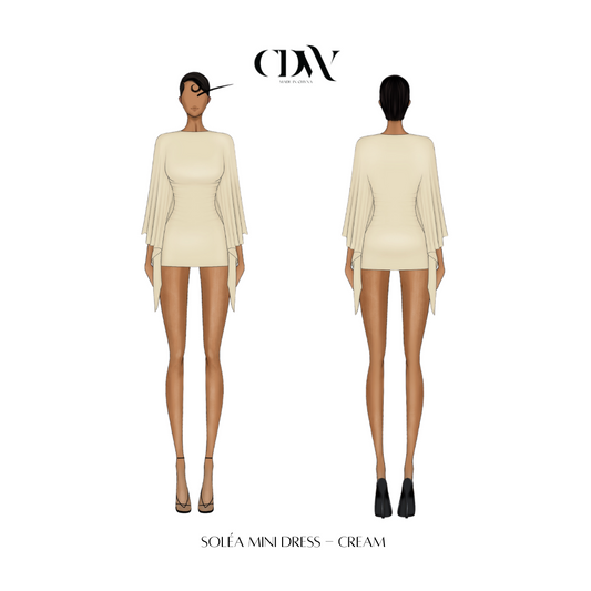 Solèa Mini Dress - Cream