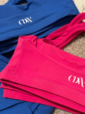 The Sculpt Set (Blue)- Flare Leggings